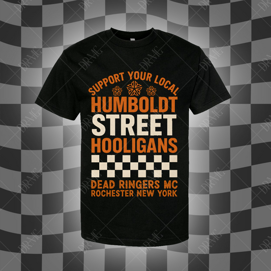 Dead Ringers MC Hooligans Race Team Support Shirt